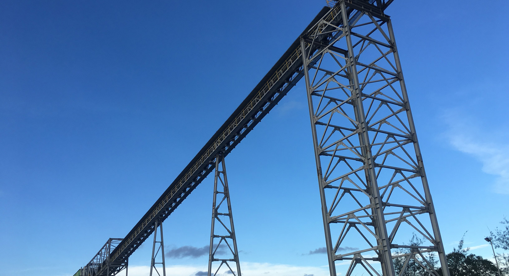 Press Metal - Alumina Conveyor Belt from Bintulu port to plant (2km)